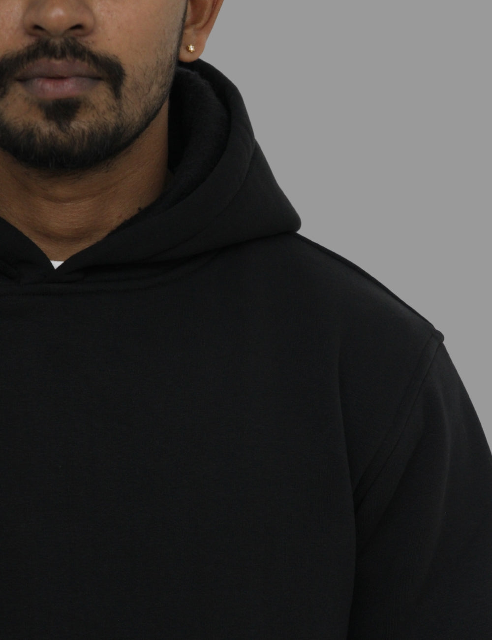 Obsidian Black Hoodie